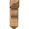 Ekena Millwork Funston Arts and Crafts Smooth Bracket w/ Offset Brace, Western Red Cedar, 7 1/2"W x 20"D x 24"H BKT0806X20X24FST03SWR - alternate 3